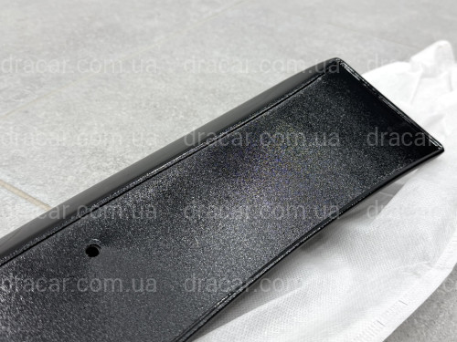 Козырек на стекло Mercedes-Benz E class W211 2003-2009 ABS пластик, цвет черный глянец артикул 9452