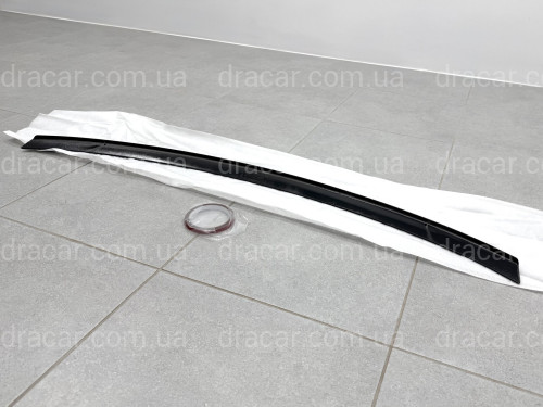 Спойлер лип багажника Skoda Octavia A7 2013-2020 ABS пластик, цвет черный глянец артикул 9468