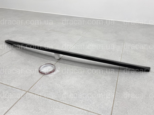 Спойлер лип багажника Skoda Octavia A7 2013-2020 ABS пластик, цвет черный глянец артикул 9468