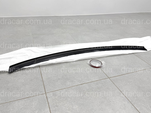 Спойлер лип багажника Skoda Octavia A7 2013-2020 ABS пластик, цвет черный глянец артикул 9468