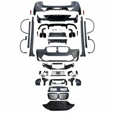 Обвес X4M F98 LCI для BMW X4 G02 F98 2022-2024 (бампера в сборе, арки, пороги, молдинги, вых. трубы)