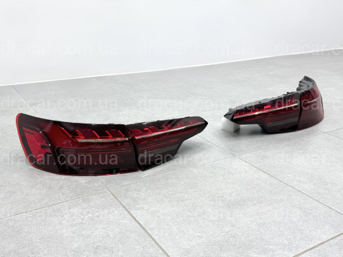 Задние LED фонари РЕСТАЙЛИНГ для AUDI A4 B9 2015-2023 артикул 9569