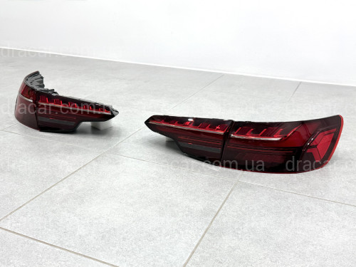 Задние LED фонари РЕСТАЙЛИНГ для AUDI A4 B9 2015-2023 артикул 9569