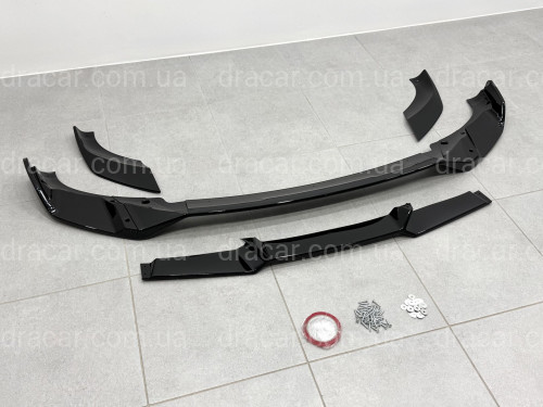 Юбка переднего бампера M-Performance для BMW X3 G01 / X4 G02 2022-2024 артикул 9572