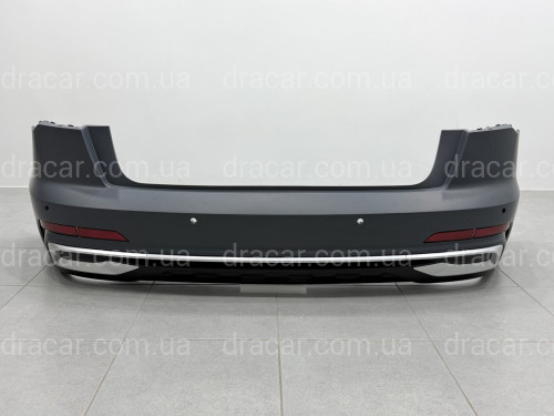 Бампер задний в сборе S-Line CHROME 2022+ для Audi A6 C8 2018+ артикул 9410