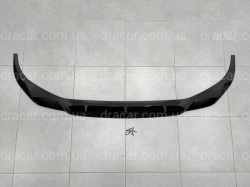 Юбка переднего бампера M-Performance для BMW 7 series G11 G12 2019-2022 ABS пластик, черный глянец артикул 9602