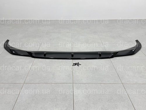 Юбка переднего бампера M-Performance для BMW 7 series G11 G12 2019-2022 ABS пластик, черный глянец артикул 9602