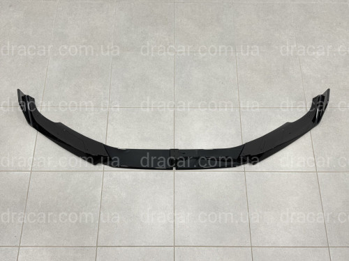 Юбка переднего бампера M-Performance LCI для BMW X3 G01 / X4 G02 2022-2024 ABS пластик, черный глянец артикул 9611