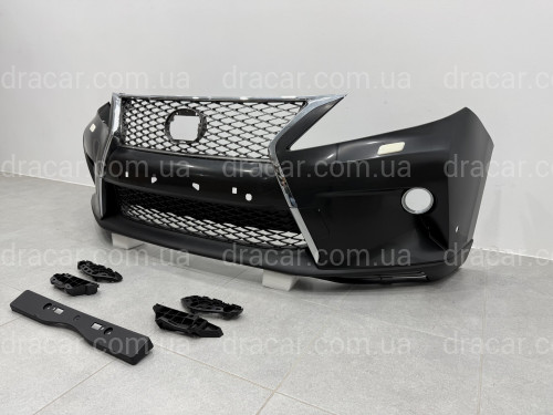 Бампер передний комплектный F-Sport Lexus RX рестайлинг 2012-2015 артикул 7743