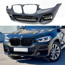 Передний бампер M paket BMW X3 G01 / X4 G02 2018-2021