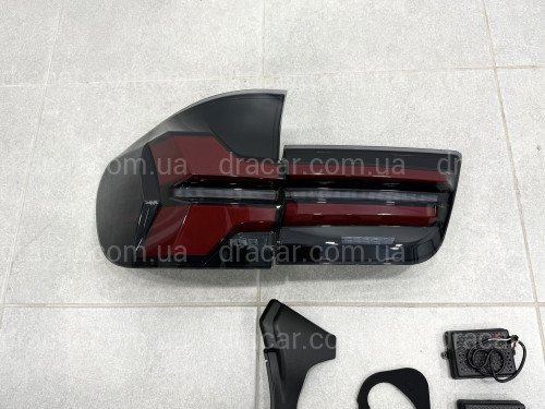 Задние Full LED фонари в стиле G05 LCI для BMW X5 E70 2007-2013 артикул 9647