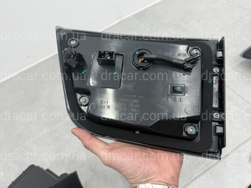 Задние Full LED фонари в стиле G05 LCI для BMW X5 E70 2007-2013 артикул 9647