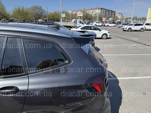 Спойлер на крышку багажника BMW X3 G01 2018-2024 ABS пластик, цвет черный глянец артикул 9666