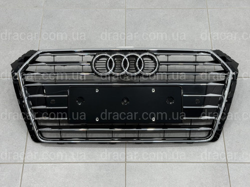 Решетка радиатора S-Line 8W0853651E T94 для Audi A4 B9 2015-2019 артикул 9818