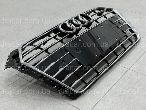 Решетка радиатора S-Line 8W0853651E T94 для Audi A4 B9 2015-2019 артикул 9818