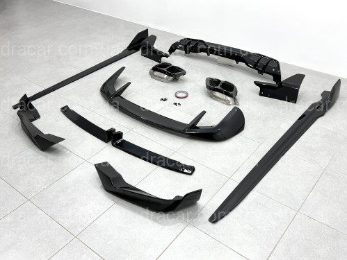 Комплект обвеса M paket LCI Paradigm для BMW X5 G05 2023+, цвет черный глянец артикул 9761