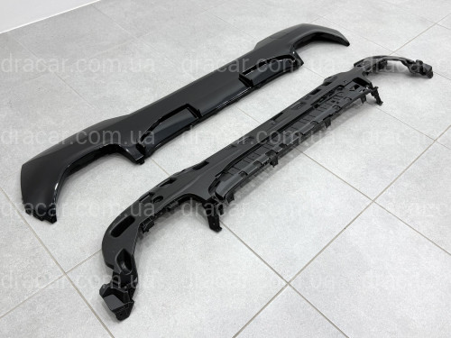 Диффузор накладка заднего бампера M-Performance 440i BMW 4 series G22 2020- артикул 9564
