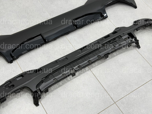 Диффузор накладка заднего бампера M-Performance 440i BMW 4 series G22 2020- артикул 9564