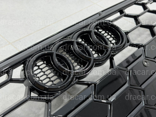 Решетка радиатора S-Line BLACK 8W6853651BJ Y9B для Audi А5 2020-2025 артикул 9834