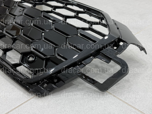Решетка радиатора S-Line BLACK 8W6853651BJ Y9B для Audi А5 2020-2025 артикул 9834