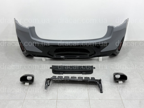 Обвес M paket LCI для BMW X4 G02 2022-2024 (бампера в сборе, арки, пороги, молдинги, вых. трубы) артикул 9064