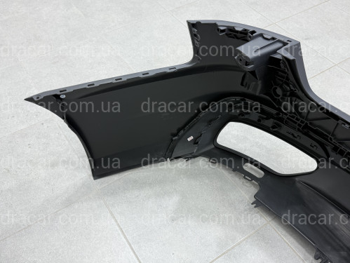 Бампер задний в сборе S-Line 2019+ BLACK для Audi A4 B9 2019-2023 артикул 9371