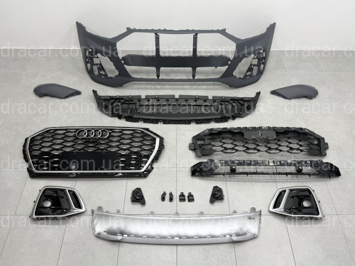 Бампер передний в сборе для Audi Q5 Sportback 2021-2024 артикул 8533