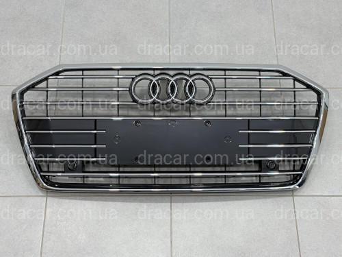 Решетка радиатора S-Line 4KD853651 RN4 для Audi A6 C8 2018+ артикул 9838
