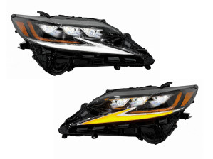 Full LED фары 3 линзы Lexus ES рестайлинг 2015-2018