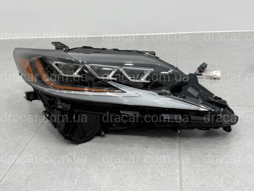Full LED фары 3 линзы Lexus ES рестайлинг 2015-2018 артикул 9799