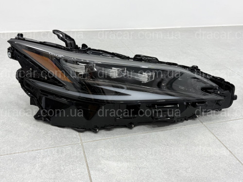 Full Led фары 3 линзы стиль 2022+ для Lexus ES 2018+ комплект 2шт. артикул 9796