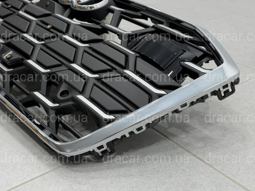 Решетка радиатора S-Line ПОД РАДАРЫ 4K0853651T3FZ для Audi A6 C8 2018+ артикул 9822