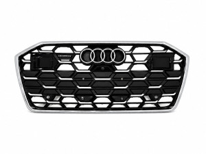 Решетка радиатора S-Line ПОД РАДАРЫ 4K0853651T3FZ для Audi A6 C8 2018+