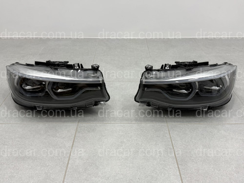 Фары FULL LED для BMW 3 series F34 2013-2020 2шт. комплектные с блоками артикул 9789