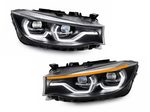 Фары FULL LED для BMW 3 series F34 2013-2020 2шт. комплектные с блоками