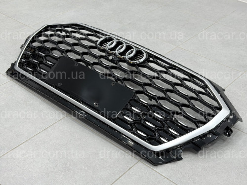 Решетка радиатора S-Line 80G853651 3Q7 для Audi Q5 2020-2024 артикул 9512