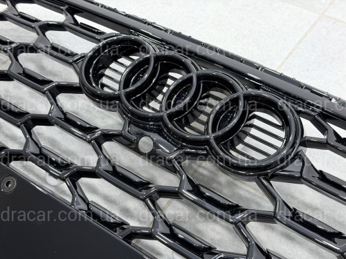 Решетка радиатора BLACK S-Line 80G853651 Y9B для Audi Q5 2020-2024 артикул 9509