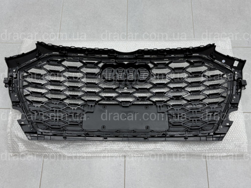 Решетка радиатора BLACK S-Line 80G853651 Y9B для Audi Q5 2020-2024 артикул 9509
