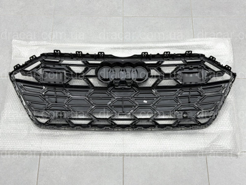 Решетка радиатора S-Line BLACK 4K8853651P Y9B для Audi A7 2017-2022 артикул 9504