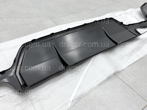 Диффузор заднего бампера 51125A66E62 для BMW 3 series G20 LCI 2022- артикул 9490