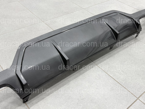 Диффузор заднего бампера 51125A66E62 для BMW 3 series G20 LCI 2022- артикул 9490