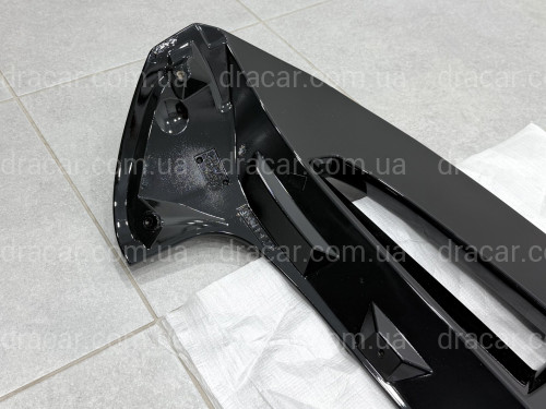 Спойлер козырек ST-Line Ford Fiesta хетчбек 2011-2017 ABS пластик, цвет черный глянец артикул 3371
