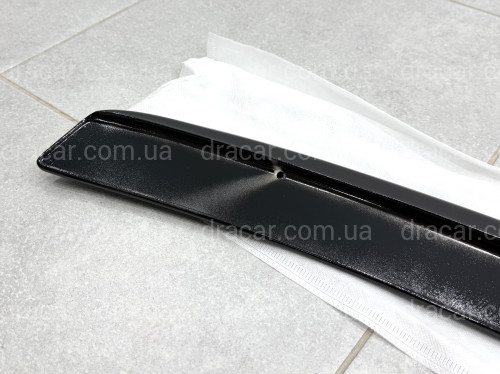 Спойлер лип багажника Mercedes-Benz E class W211 2003-2009 ABS пластик, цвет черный глянец артикул 9453