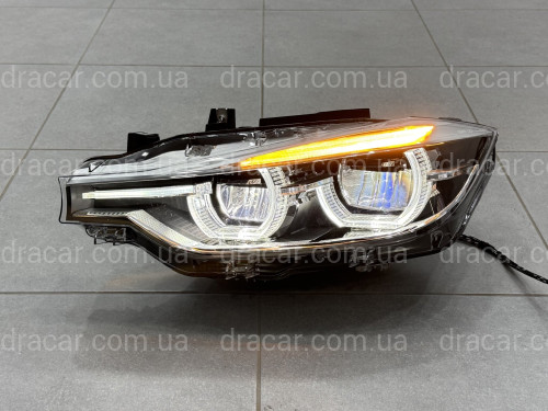 Фары FULL LED  для BMW 3 series F30 F31 2012-2018 2шт, КСЕНОН В ЛЕД артикул 3346