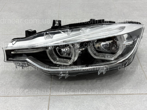 Фары FULL LED  для BMW 3 series F30 F31 2012-2018 2шт, КСЕНОН В ЛЕД артикул 3346