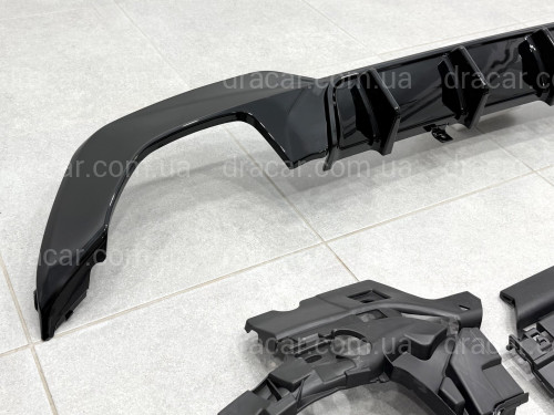 Диффузор заднего бампера M-Performance 340i BMW 3 series G20 2019-2022 артикул 9658