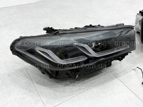 Фары Shadow Line LED LCI 2020+ для BMW G30 / G31 2016-2020 2шт. с заменой бампера на 20+ , 2 РЕЖИМА ДХО БЕЛЫЕ / ЖЕЛТЫЕ артикул 9057