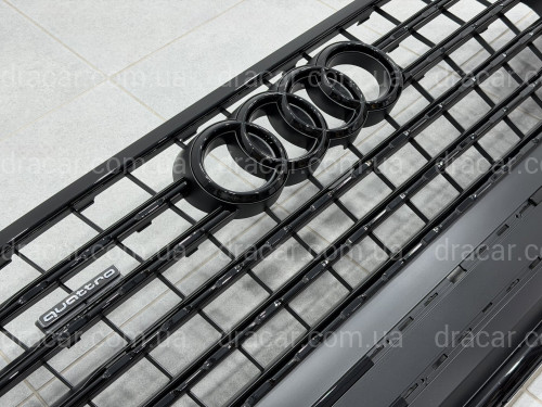 Решетка радиатора BLACK 4M0853651Q FUQ для Audi Q7 2015-2019 артикул 9826
