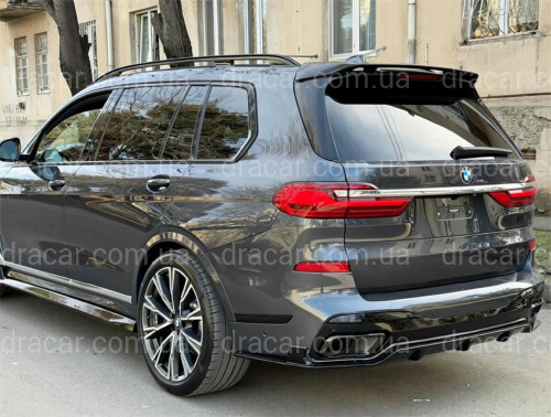 Диффузор накладка заднего бампера M Paket LCI Paradigm для BMW X7 G07 2023+ артикул 9665