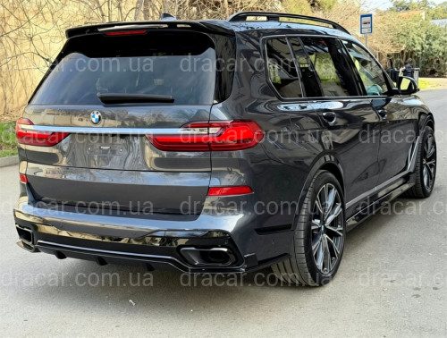 Диффузор накладка заднего бампера M Paket LCI Paradigm для BMW X7 G07 2023+ артикул 9665